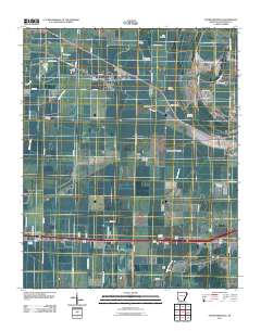Crawfordsville 2011 topographic map thumbnail