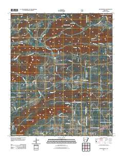 Bonnerdale 2011 topographic map thumbnail