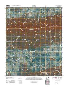 Bluffton 2011 topographic map thumbnail