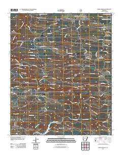 Baker Springs 2011 topographic map thumbnail