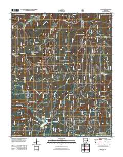 Bidville 2011 topographic map thumbnail