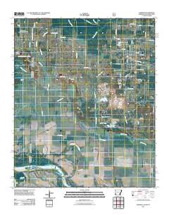 Foreman 2011 topographic map thumbnail