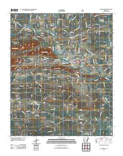Glenwood 2011 topographic map thumbnail