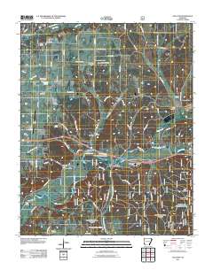 Gallatin 2011 topographic map thumbnail