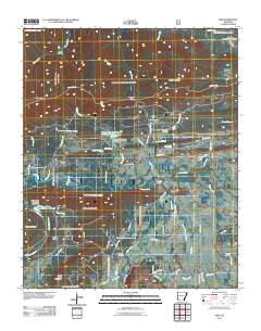 Hon 2011 topographic map thumbnail