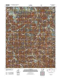Hasty 2011 topographic map thumbnail