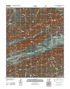 Freedom Mountain 2011 topographic map thumbnail