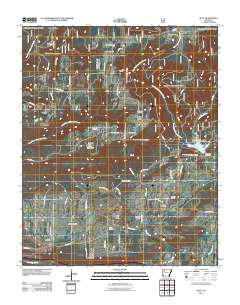 Hunt 2011 topographic map thumbnail