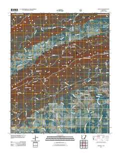 Gravelly 2011 topographic map thumbnail