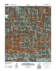 Magazine Mountain NE 2011 topographic map thumbnail