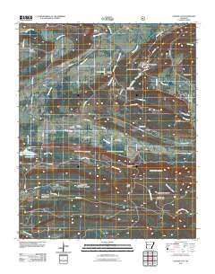 Golden City 2011 topographic map thumbnail
