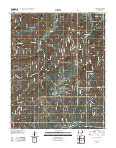 Lurton 2011 topographic map thumbnail