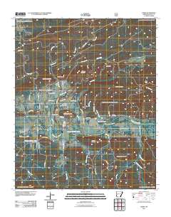 Parks 2011 topographic map thumbnail