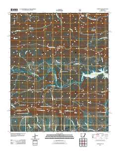 Paron SW 2011 topographic map thumbnail