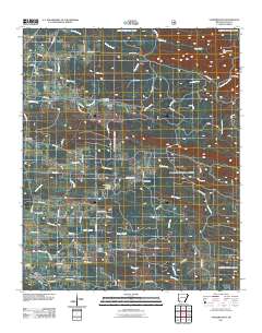Vandervoort 2011 topographic map thumbnail