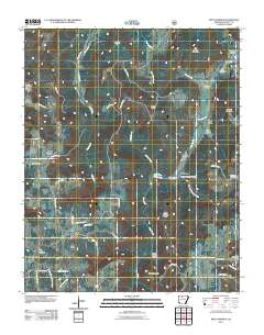 Witts Springs 2011 topographic map thumbnail