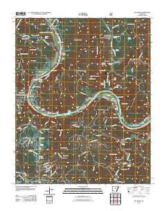 Sylamore 2011 topographic map thumbnail