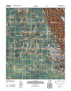 West Helena 2011 topographic map thumbnail