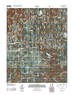 Jerusalem 2011 topographic map thumbnail