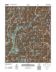 Rudy NE 2011 topographic map thumbnail