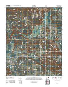 Dover 2011 topographic map thumbnail