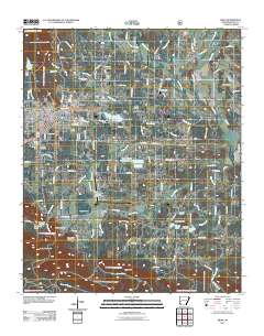 Mena 2011 topographic map thumbnail