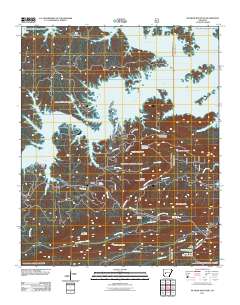 McGraw Mountain 2011 topographic map thumbnail