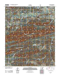 Oden 2011 topographic map thumbnail