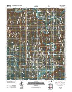 Treat 2011 topographic map thumbnail