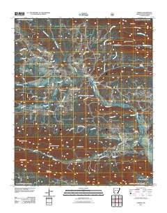 Norman 2011 topographic map thumbnail