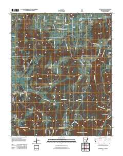 Evansville 2011 topographic map thumbnail