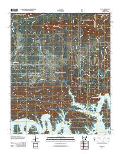 Fannie 2011 topographic map thumbnail
