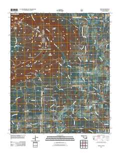 Zafra 2011 topographic map thumbnail