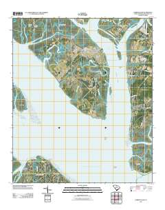 Parris Island 2011 topographic map thumbnail