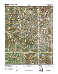 Rock Hill West 2011 topographic map thumbnail