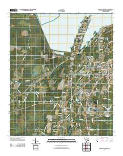 Moncks Corner 2011 topographic map thumbnail