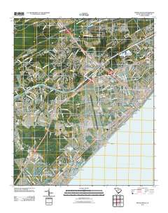 Myrtle Beach 2011 topographic map thumbnail