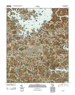 Seneca 2011 topographic map thumbnail