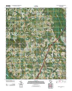Tearcoat Branch 2011 topographic map thumbnail