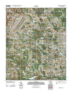 Sumter West 2011 topographic map thumbnail