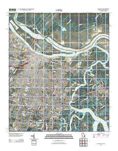 Savannah 2012 topographic map thumbnail