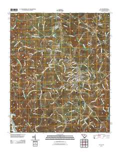 Iva 2011 topographic map thumbnail