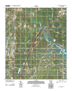 Coosawhatchie 2011 topographic map thumbnail