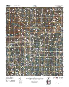 Chesnee 2011 topographic map thumbnail