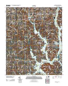 Belmont 2011 topographic map thumbnail