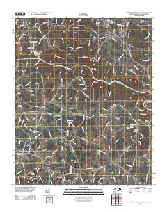 Boiling Springs South 2011 topographic map thumbnail