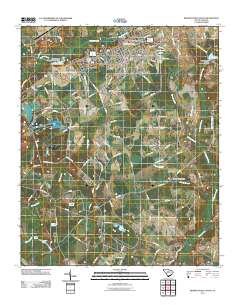 Bennettsville South 2011 topographic map thumbnail
