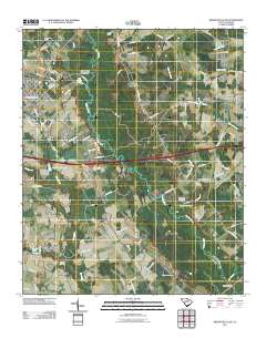 Bishopville East 2011 topographic map thumbnail