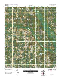 Crocketville 2011 topographic map thumbnail