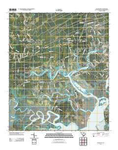 Adams Run 2011 topographic map thumbnail